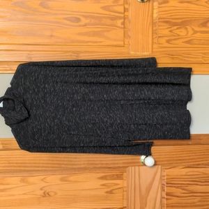 NWOT Long mock neck light sweater dress